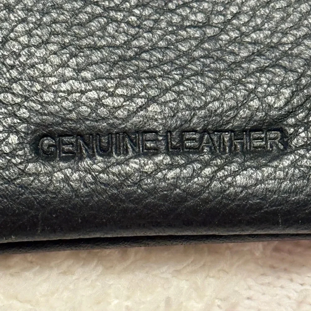 Harley-Davidson Black Leather Coin Purse - Picture 5 of 6